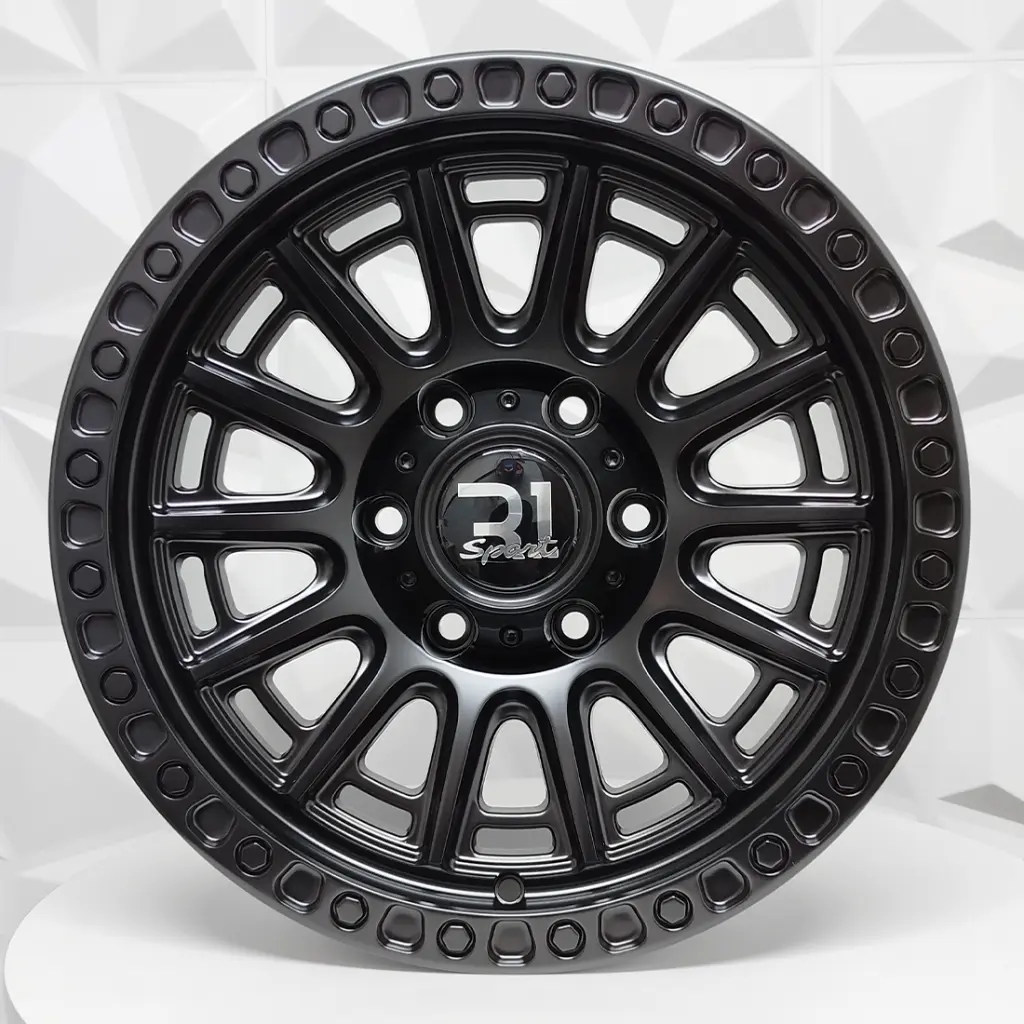 RIN 16X8 6-139.7 R1 SPORT RGW8857 MATT BLACK ET0 CB110 