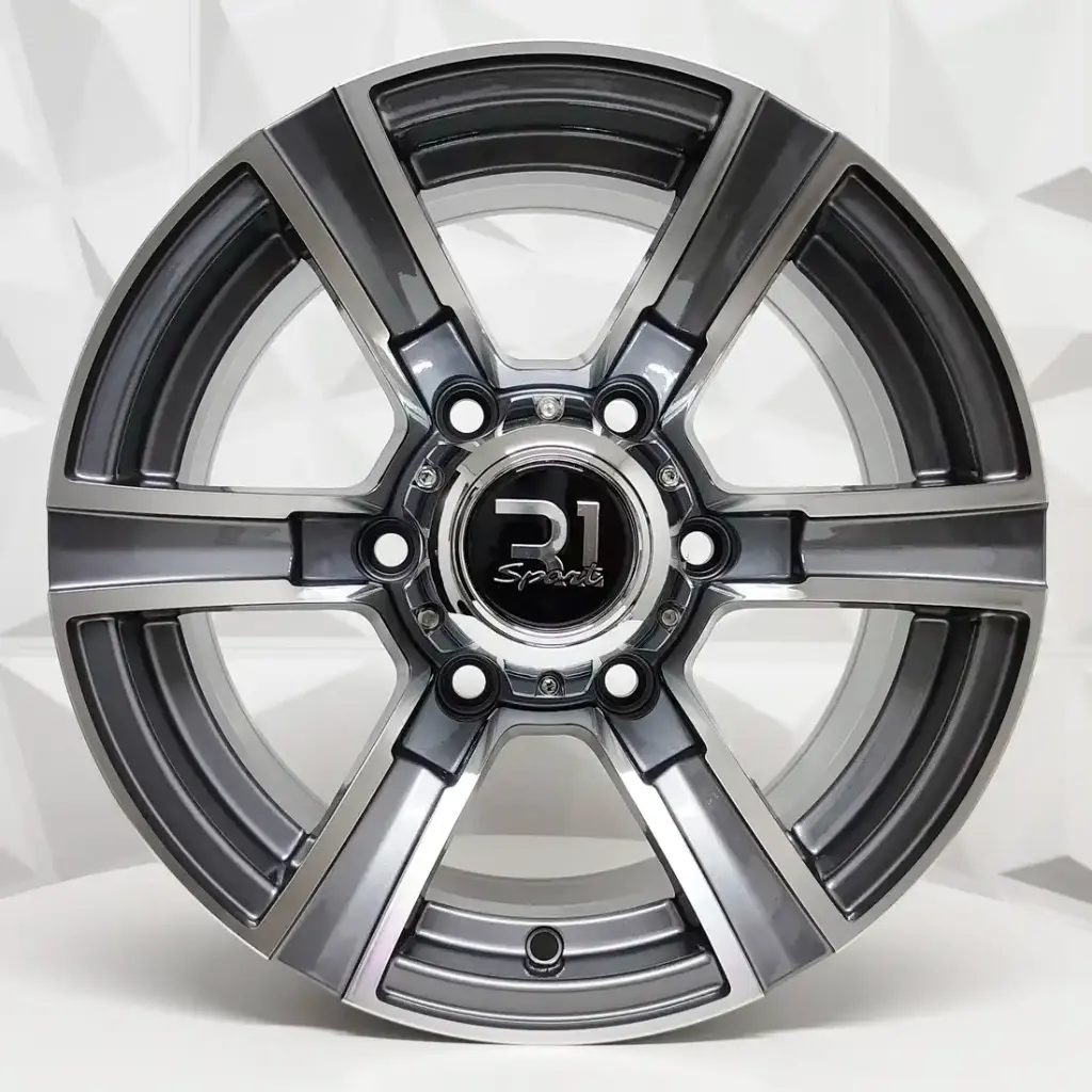 RIN 14X7 6-139.7 R1 SPORT 4968 MACHINE GUNMETAL ET0 CB108