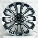 RIN 24X10 6-139.7 R1 SPORT TYH73 GUNMETAL MACHINE FACE ET31 CB78.1