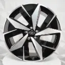 RIN 20X9 5-112 R1 SPORT VH2038 BLACK MACHINE FACE ET40 CB57.1